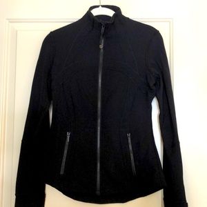 Lululemon black define jacket size 6